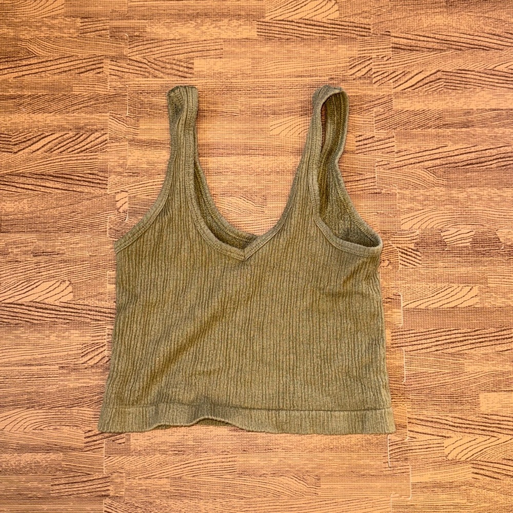 URBAN OUTFITTERS NAVY GREEN TANK TOP SIZE MEDIUM